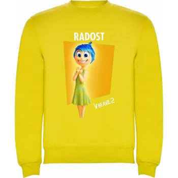 Chlapecká mikina Mikina V hlavě Radost Velikost: 122/128 - 7/8let