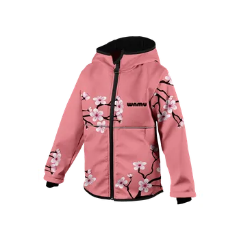 Dívčí bunda Softshellová bunda Wamu Sakury, růžová Velikost: 116/122