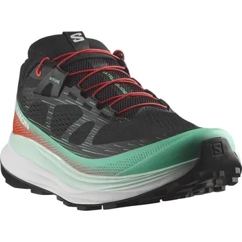 Pánská sportovní obuv Salomon Ultra Glide 2 M L47697700 - black/electric green/cherry tomato 42 2/3