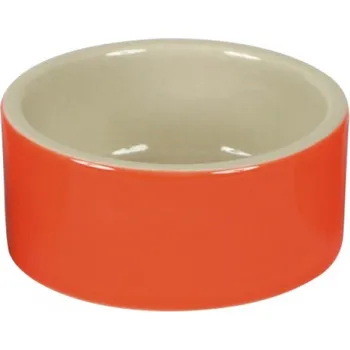 miska pro malé zvíře Miska na krmivo keramická, kulatá, 150 ml barevný mix