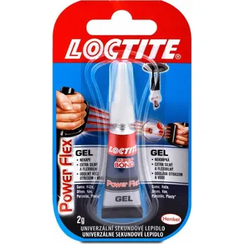 Průmyslové lepidlo Lepidlo vteřinové 2g LOCTITE Power Flex