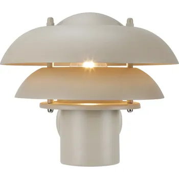 Venkovní osvětlení Robustní nástěnná lampa NORDLUX Kurnos IP54 Varianta: Ø 200 x 182 x 256 mm, E14, 12 W, písková