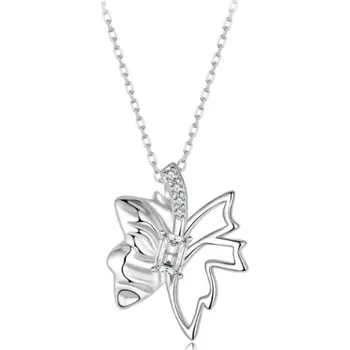 Náhrdelník For Silver Náhrdelník s přívěskem Javorový List - Stříbro 925