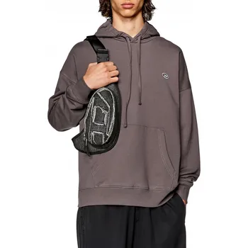 Pánská mikina MIKINA DIESEL S-ROB-HOOD-DOVAL-PJ SWEAT-SHIRT RABBIT