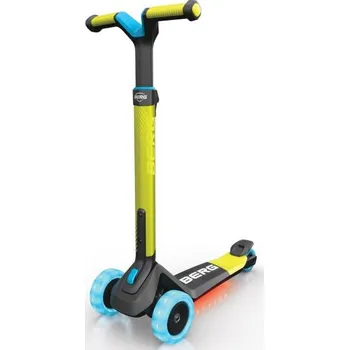 Koloběžka BERG Nexo dětská koloběžka Lights LED-deck Lime