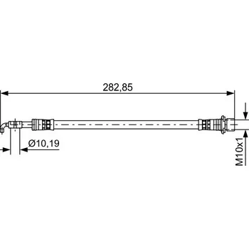 Brzdová hadice Brzdová hadice BOSCH 1 987 481 643