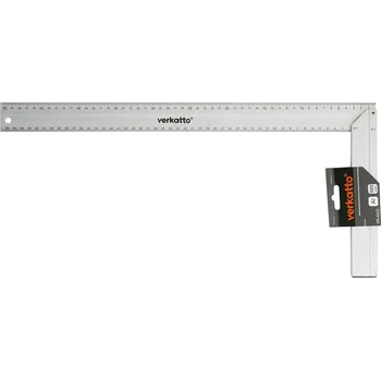Úhloměr Úhelník hliníkový, 350 mm VERKATTO