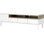 Televizní stolek Atrei 179 Černá/ořech Doprava ZDARMA.