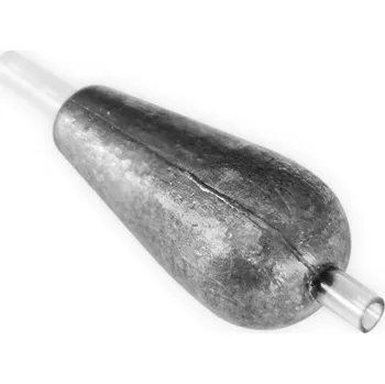 5ks - Olověná Zátěž Delphin LEADS Hruška s Bužírkou 2gr