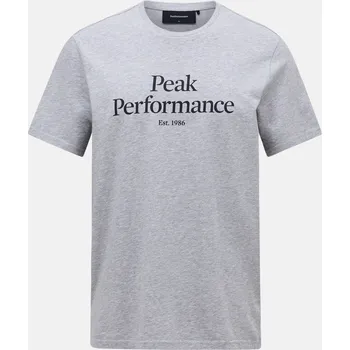 Pánské tričko TRIČKO PEAK PERFORMANCE M ORIGINAL TEE MED GREY MEL