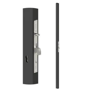 příslušenství k bráně Profil 60x40x1,5 mm, H=2000 mm se zámkem, vhodný pro rám posuvné branky, bez povrchové úpravy, bez vložky
