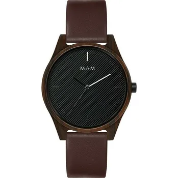 Hodinky Unisex hodinky MAM MAM620 Kaštanová Černá (Ø 40 mm)