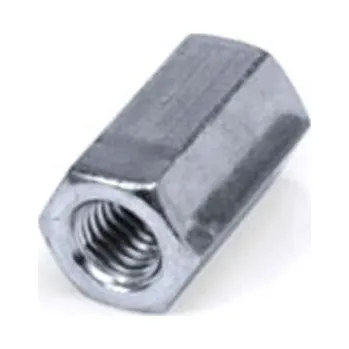 Matice Matice prodlužovací M18x54mm, DIN 6334, bílý zinek