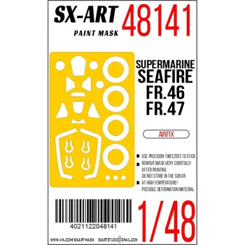 Plastikový model 1/48 Paint mask Supermarine Seafire FR.46/FR.47