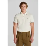 POLOKOŠILE GANT TIPPING SS PIQUE RUGGER CREAM