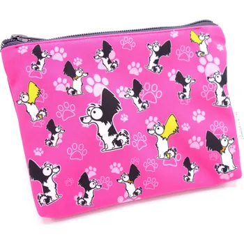 Kabelka Pamlskový Ráj Univerzální taštička - papillon Barva: růžová