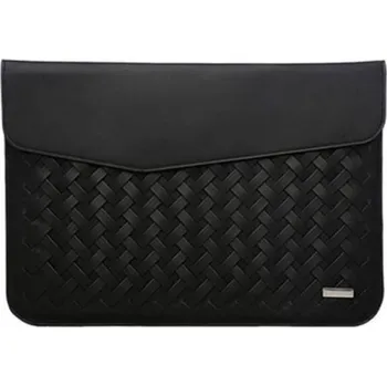 Pouzdro na tablet Luxusní obal z ekokůže pro Apple MacBook Air 13,6" (2024, M3) - černý