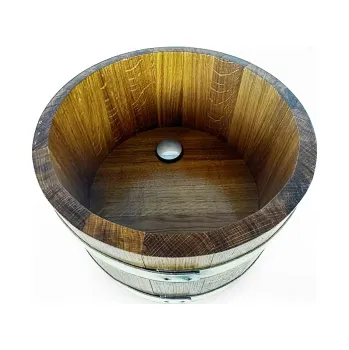 Umyvadlo Umyvadlo z dubového dřeva