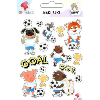 Naklejki dla dzieci Zwierzęta na boisku