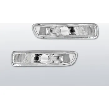 Směrový světlomet Blinkry boční, BMW E46, 2001-2004, COMPACT, CHROME (58.KBBM02)