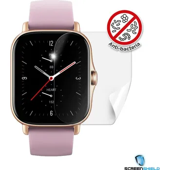 Příslušenství k chytrým hodinkám Screenshield Anti-Bacteria XIAOMI Amazfit GTS 2e folie na displej XIA-AFGTS2EAB-D