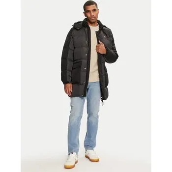 Pánská větrovka Tommy Jeans Vatovaná bunda DM0DM19999 Černá Regular Fit XS