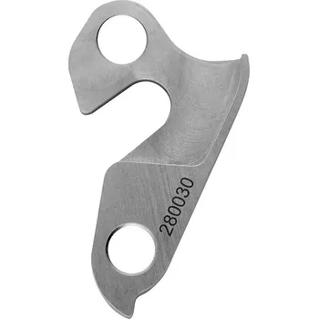 přehazovačka intec patka přehazovačky 280030 frézovaná elox stříbrná