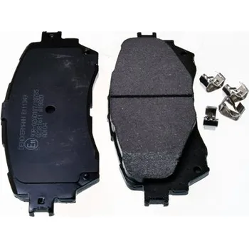 Brzdová destička Sada brzdových destiček, kotoučová brzda DENCKERMANN B111349