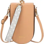 Kabelka na mobil Baellerry s popruhem hnědá