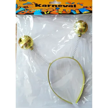 Čelenka Wiky Čelenka S TYKADLY Barva: Zlatá