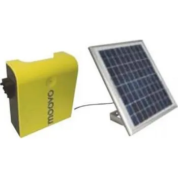 Garážová vrata KSM001 - solární napájení pohonů Moovo