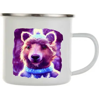 Plecháček - Vánoční motiv (medvídek)