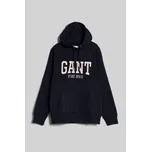 MIKINA GANT ARCH HOODIE EVENING BLUE