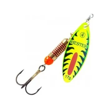 Umělá nástraha Hester Fishing Třpytka Willow Green Neon Hmotnost: 3g, Velikost: #1