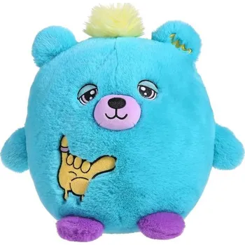 plyšák Plyšový kamarád - Medvěd Modráček 25 cm