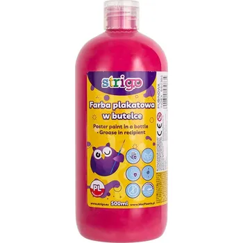 Výtvarná barva Strigo Temperová barva STRIGO 500 ml - rubínová 399400