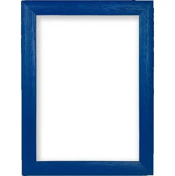 Rám na obraz Fotorámeček RIO Rozměr: 9 x 13 cm, Barva: Modrá, Typ zasklení: Plexi
