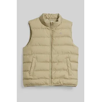 Pánská vesta VESTA GANT LIGHT PADDED SHIELD VEST BEIGE GREEN