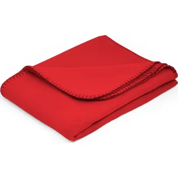 GALLIOT. Teplá deka (180 g/m²) z recyklovaného polyesteru (100% rPET) - Červená
