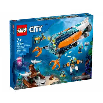 LEGO City 60379 Hlubinná průzkumná ponorka Stavebnice LEGO LEGO City 60379 Hlubinná průzkumná ponorka