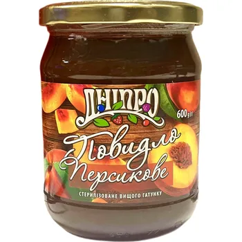 Broskvová povidla 600g Dnipro