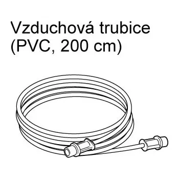 Inhalátor Inhalační hadice PVC, 200 cm - C28P,C900