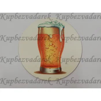 Podtácek sololak - kruh 15 cm - Pivo