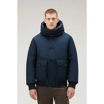 Pánská bunda BUNDA WOOLRICH POLAR BOMBER MELTON BLUE