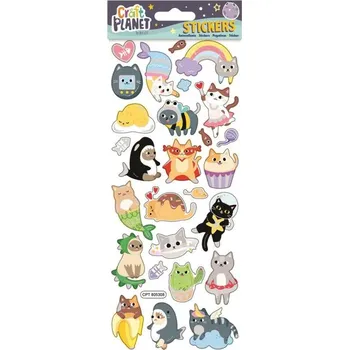 samolepka WEST DESIGN Samolepky - Kočka a masky