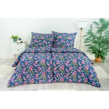 Povlečení Stanex Ložní povlečení krepové Lyra (LS271) rozměr: 140 x 200 + 90 x 70, Zapínání: Zip