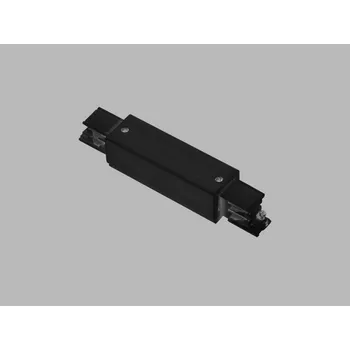 LED osvětlení LED2 Lineární spojka s přívodem napájení pro 3-fázový lištový systém ECO TRACK Varianta: ČERNÁ