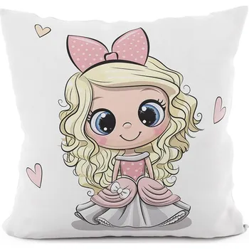 Povlak na dekorativní polštářek Povlak na polštář Princessa 1 (ZM)