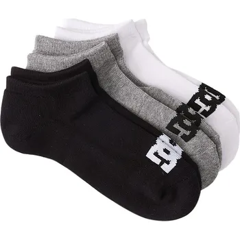 Pánské ponožky ponožky DC SPP DC Ankle 3 Pack - KVJ8/Assorted 35-39