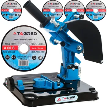 Stojan na brusku Tagred Stojan, stativ, držák na úhlovou brusku 115-125 mm, zdarma 5 kotoučů